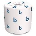 thumbnail image 2 of Boardwalk 2-Ply Toilet Paper, 96 Rolls, 500 Sheets per Roll, Septic Safe, White, Embossed, 2 of 7