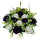 thumbnail image 1 of Ramo de 14 rosas artificiales decorativas de seda para bodas, jardines, fiestas en interiores y exteriores. Púrpura, 1 of 7