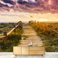 thumbnail image 3 of wall26 - Sunset Beach Near Almeria. Cabo De Gata Nijar Natural Park, Almer?A. Spain. Andalusia - Removable Wall Mural | Self-Adhesive Large Wallpaper - 66x96 inches, 3 of 6
