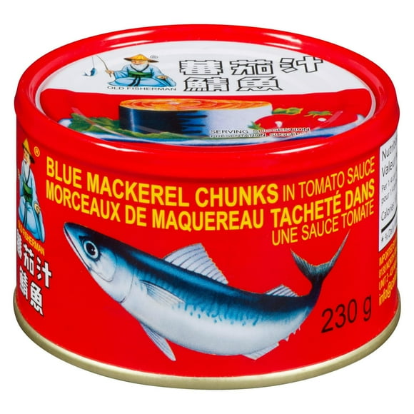 Old Fisherman Blue Mackerel Chunks In Tomato Sauce 230 g