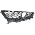 thumbnail image 3 of Bumper Grille Compatible With 2007 Dodge Charger Left Driver and Right Passenger Textured Black, 3 of 3