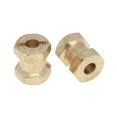 thumbnail image 4 of Ounissouiy Adaptador de extensión de cubo de rueda hexagonal 1/10 de 4 piezas, mejora la decoración de estilo de coche, reemplazo para Axial Type6 NO6, 4 of 6