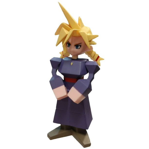Final Fantasy Polygon Figure Cloud in Dress Minifigure (Chase) (No ...
