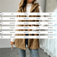 thumbnail image 3 of Aoiroe Women Jacket Fall Outfits For Women 2025 Trendy Long Vest For Women Sleeveless Sweater Vest For Women Cardigan Vest Fall Sweatshirt Plus Size Fall Fashion White M, 3 of 6