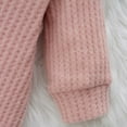 thumbnail image 4 of Odeerbi Baby Girls Clothes Toddler Jumpsuit Outfit Autumn Winter 2025 Long Sleeved Fleece To Keep Warm Jumpsuit Pink, 4 of 7