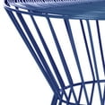 thumbnail image 4 of SAFAVIEH Adele 17.3 in. H Classic Mid Century Iron Wire Stool, Dark Blue, 4 of 4