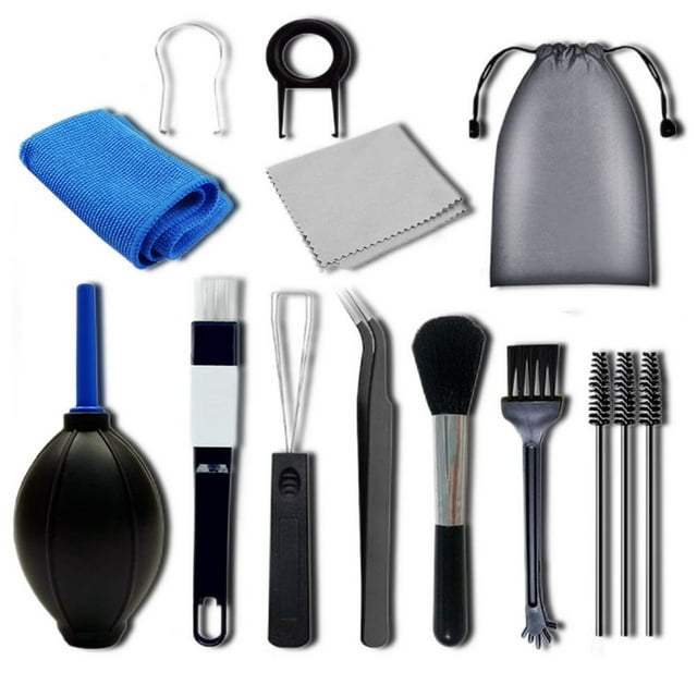 Keyboard Cleaner Kit Multifunctional Mobile Phone Cleaning Kit Laptop Cleaning Kit Keyboard Cleaning with Screen Cleaning Cloths for Camera Mobile Phone PC Laptop presents