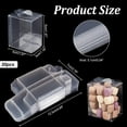 thumbnail image 2 of 30 Pcs Transparent Plastic PVC Box 1.6x1.2x2 Inch Clear Rectangle Gift Packaging Boxes Wedding Party Favour Boxes, 2 of 7