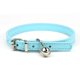 thumbnail image 1 of Collar para mascotas Candy Color Collar minimalista para gatos y perros con (correa de cuero ajustable), 1 of 6