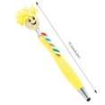 thumbnail image 4 of 1ml Cute Doll Head Ballpoint Pen 3D Cartoon Face Screen Pen Christmas Pen, 4 of 5