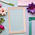 thumbnail image 4 of HONMEET 3Pcs Durable Wooden Papermaking Deckle and Mould Frame with Even Pulp Distribution Mesh, 4 of 6