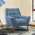 thumbnail image 1 of Armen Living Fauteuil Cobra en Bleu, 1 of 1