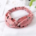 thumbnail image 3 of WANNGWE 6 Pack Women Elastic Turban Head Wrap Headband Twisted Hair Band Cute Hair Accessories Cross Elastic Hair Band (5) CJ911-32705, 3 of 4