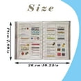 thumbnail image 3 of 2026 New Embroidery Stitch Book Kit with Portable Design, Includes 86-piece Sewing Tool Set, Illustrated Tutorials and Reusable Fabric Pages for Learning, 3 of 9