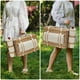 thumbnail image 4 of Cesta de Picnic G GOOD GAIN para 4 Personas con Manta Impermeable, 4 of 7