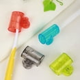 thumbnail image 5 of 4 Pack Toothbrush Protector Covers Dustproof Brush Head Covers for Travel & Home Use - Universal Fit for Electric & Manual Brushes, 5 of 6