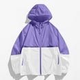 thumbnail image 4 of men and women Lightweight Cool And Lightweight Color blocking splicing Sunscreen Jacket Coat, 4 of 4