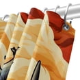 thumbnail image 5 of yowmns Waterproof Printed Shower Curtain Set with Hooks - Bathroom Decoration for Shower Curtains, 5 of 6