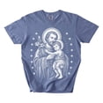 thumbnail image 3 of Saint Joseph Catholic T-Shirt, St. Joseph and Child Jesus Faith Graphic Tee, 3 of 4