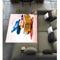 thumbnail image 1 of DEYOU Mickey Mouse Movie Area Rugs 4 x 5ft Floor Carpet Mat for Living Dinning Room Bedroom Kitchen Hallway Office Decor, 1 of 6