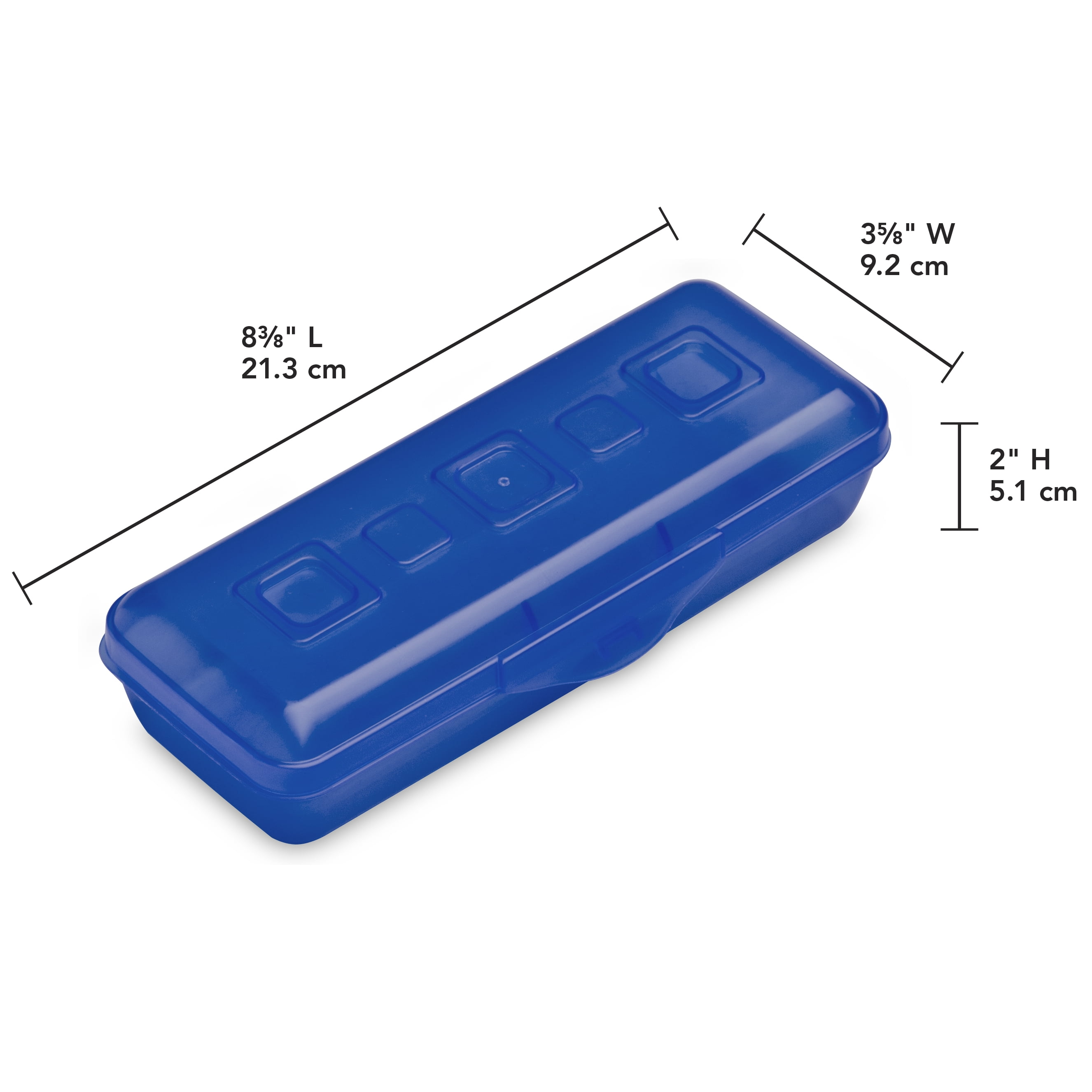 pencil box with lid