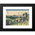 thumbnail image 2 of Katsushika Hokusai 14x11 Black Modern Framed Museum Art Print Titled - Bushu Senj, 2 of 5