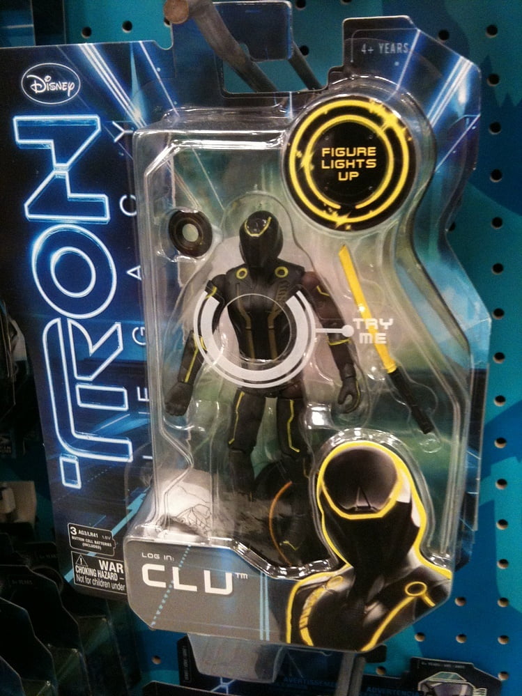 Disney Tron Legacy 3" Clu Action Figure