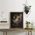 thumbnail image 5 of Dramatic Bouquet III -Framed Print w/glass-Walnut, 5 of 7