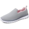 thumbnail image 1 of Xishao Calzado de Caminata para Mujer Malla Casual Cómodas Zapatillas de Trabajo Gris 22.5 cm Gris 22.5 cm Xishao ropa, 1 of 2