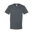 thumbnail image 1 of Fruit of the Loom HD Cotton V-Neck T-Shirt Size up to 3XL, 1 of 5