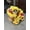 Gold, variant on Handmade traditional Chinese lion dance standing ornament symbolizes economic success, health and safety, cultural ornament and is an ideal gift for Chinese craft lovers (Purple)