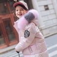 thumbnail image 5 of Usaibhir Girls Hooded Long Puffer Winter Coat, Shiny Iridescent Quilted Kids Jacket for Girls Ages 6-16, 5 of 5