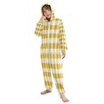 thumbnail image 5 of Vzayyk 4T-14Y Size Aviliable Cozy One-Piece Footless Sleeper Pajama Yellow and White, 5 of 8