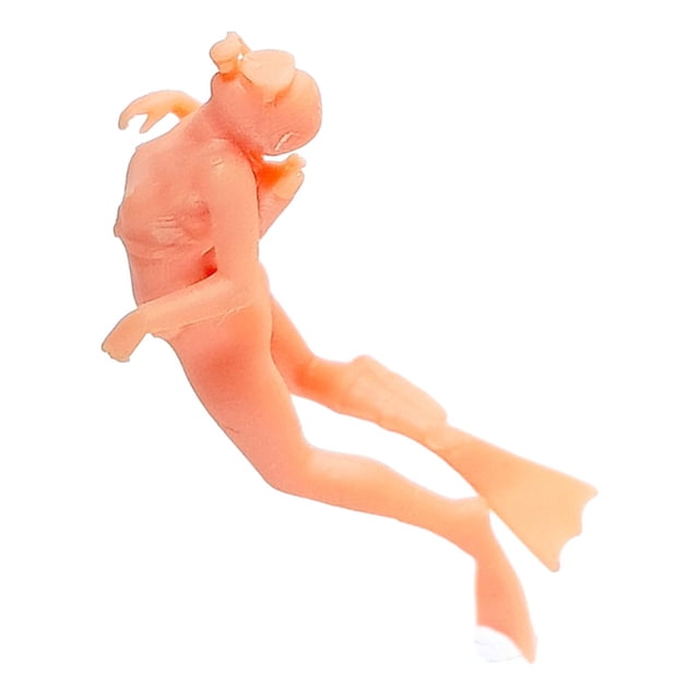 Figuritas de buzo 1/64 CUTICAT modelo DIY