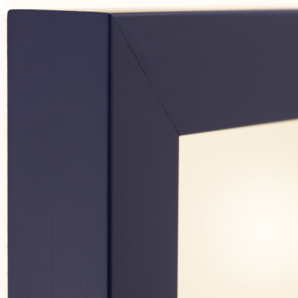 Craig Frames Confetti, 22x28 inch Modern Blue Picture Frame Matted for an 18x24 Photo