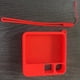thumbnail image 4 of Funda protectora de silicona suave anticaída FLhrweasw para dispositivo Rabbit R1 AI rojo, 4 of 6