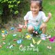 thumbnail image 4 of 50 Pcs Butterfly Stakes, Waterproof Butterflies Stakes Garden Ornaments Party Supplies Yard Stakes Decor For Outdoor G, 4 of 4