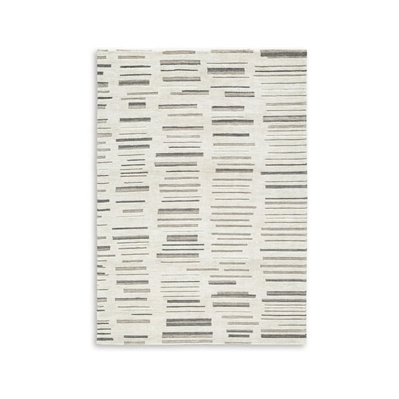 Signature Design by Ashley Leesdale 5' x 7' Rug, Ivory, Brown & Black