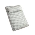 thumbnail image 4 of Sofá cama para perros extraíble lavable 4 estaciones universal cómoda cama para gatos a cuadros suaves para suministros para mascotas verde claro M, 4 of 5