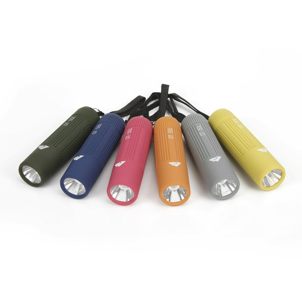 Ozark Trail Mini Handheld LED Flashlight, 50 Lumens, 6 Colors, Model