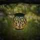 thumbnail image 3 of Ip55 Impermeable Linterna Solar Detección De Luz Iluminación Linterna Luz Decoración Pantalla Hueca Lámpara De Linterna Lámpara De Metal Ornamento Lámpara Solar Colgante matsuzay HA025453-04, 3 of 5