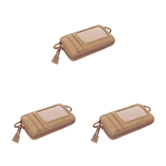 Eigraketly Riñonera para hombre y mujer, riñonera para acampar, tarjeta de crédito, débito, moneda, cambio de dinero, bolsa de almacenamiento, Type1 NO1