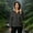 Dark Gray, variant on Sentmoon Lightweight Jacket Women Drawstring Hooded Neck Fall Jacket Solid Color Long Sleeve Raincoat for Travel Hiking Camping