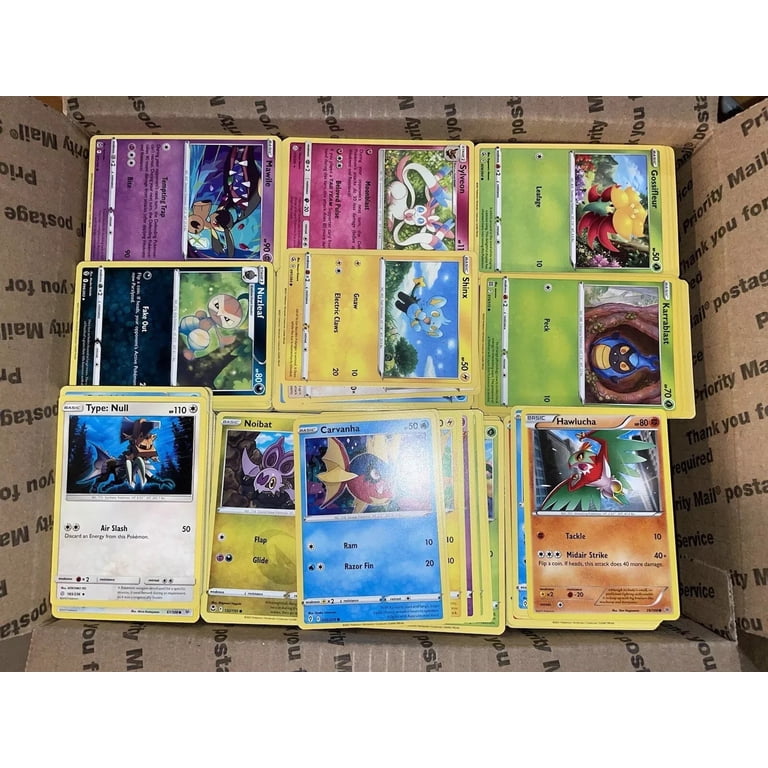 Pokemon Trading Card Game Sword & Shield LOT of 500 Single Cards (50 Rares,  450 Uncommons/Commons) - Walmart.com