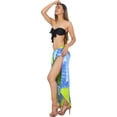 thumbnail image 5 of HAPPY BAY Women's Summer Beachwear Sarong Bikini Wraps Swim Cover up Skirt Wrap Bathing suit Swimwear Swimsuit Beach Coverups for Women One Size Sky, Tie Dye, 5 of 5