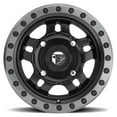 thumbnail image 2 of Fuel Anza Black 15" Wheels 34" Intimidator Tires Kawasaki Mule Pro FXT, 2 of 4