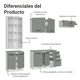 thumbnail image 4 of Cocina Integral Completa Armario de Vidrio Madesa Agata BG 11, 4 of 5