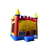 JumpOrange JOC-CTB13a Commercial Grade 13 x 13 ft. Rainbow Inflatable Bouncy Castle With Bricks And 4 Pillars