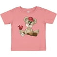 thumbnail image 3 of Inktastic Baseball Teddy Bear Boys Baby T-Shirt, 3 of 5