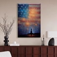 thumbnail image 6 of American Flag Canvas Wall Art, 4th of July Independence Day Canvas Print, Summer Wall Decor with US Flag, Patriotic Stencils Style Flag Picture, July 4th Wall Art for Home Office, 6 of 7
